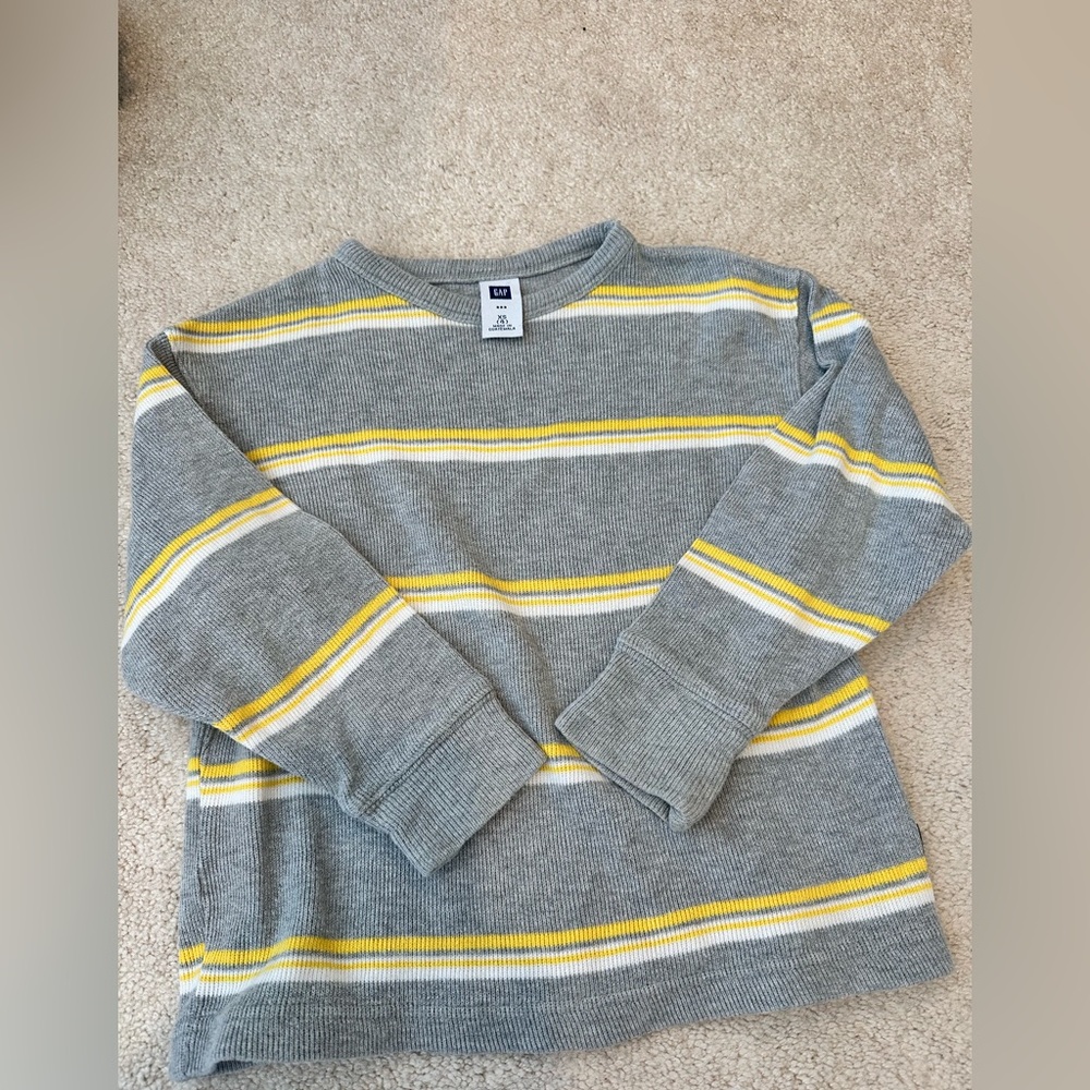 Vintage Baby Gap Boys 100% Cotton Boxy LS TShirt (XS/4)